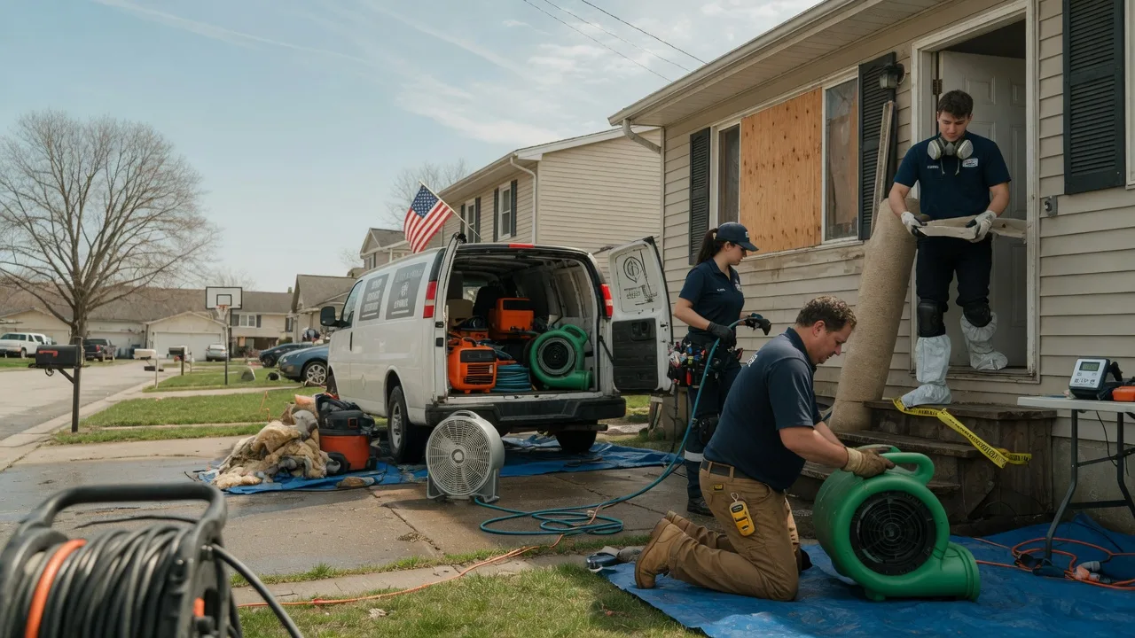 Water Damage Restoration in Sperry, OK near me
